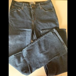 Signature by Levi Strauss Women's Boot Cut Jeans - Dark Blue